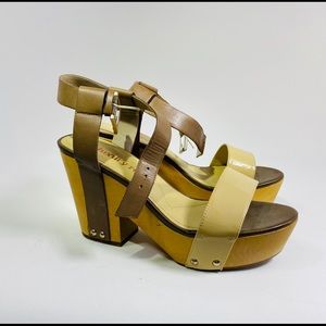 Platform sandal heels